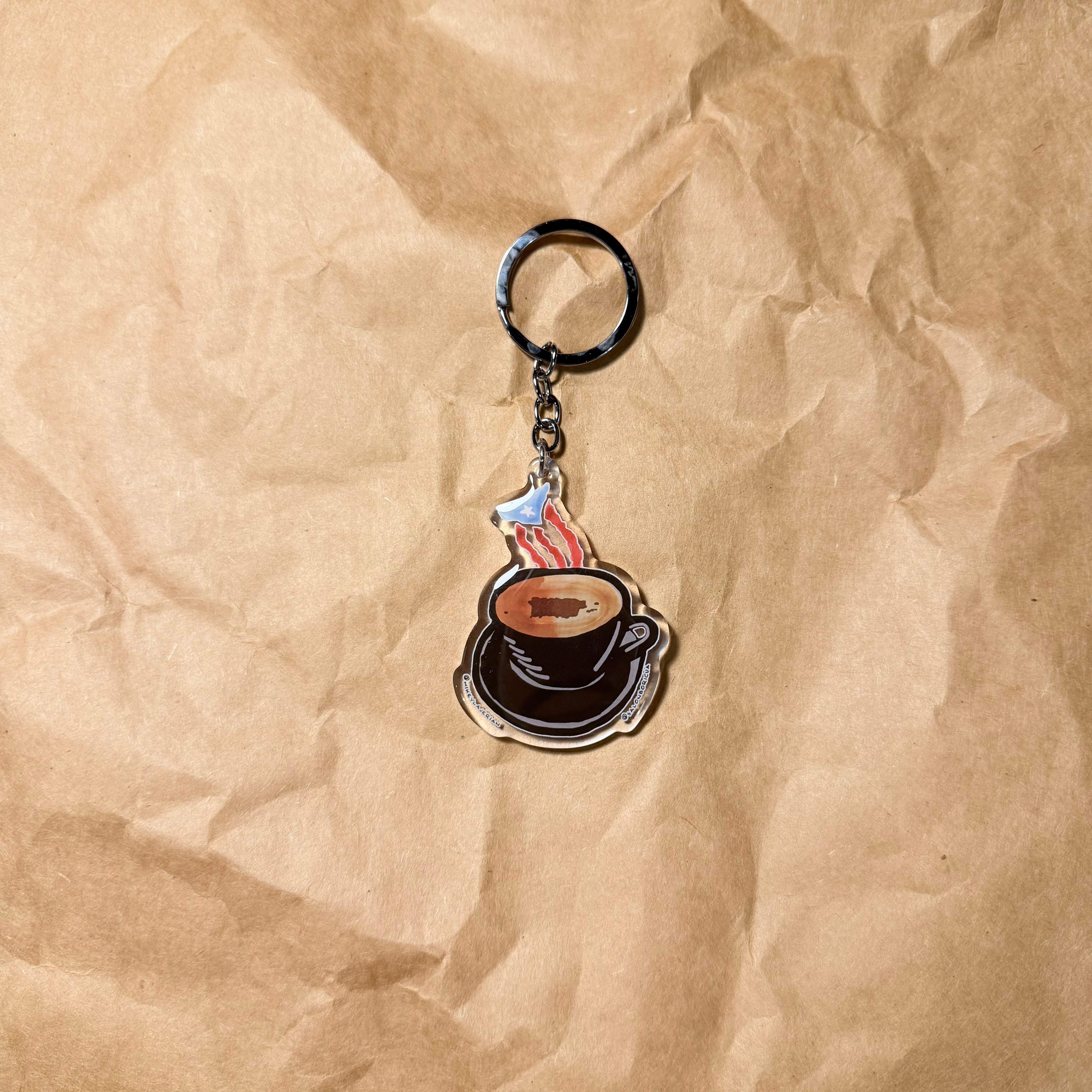 Keychain: Mi Taza de Café (Keychain)