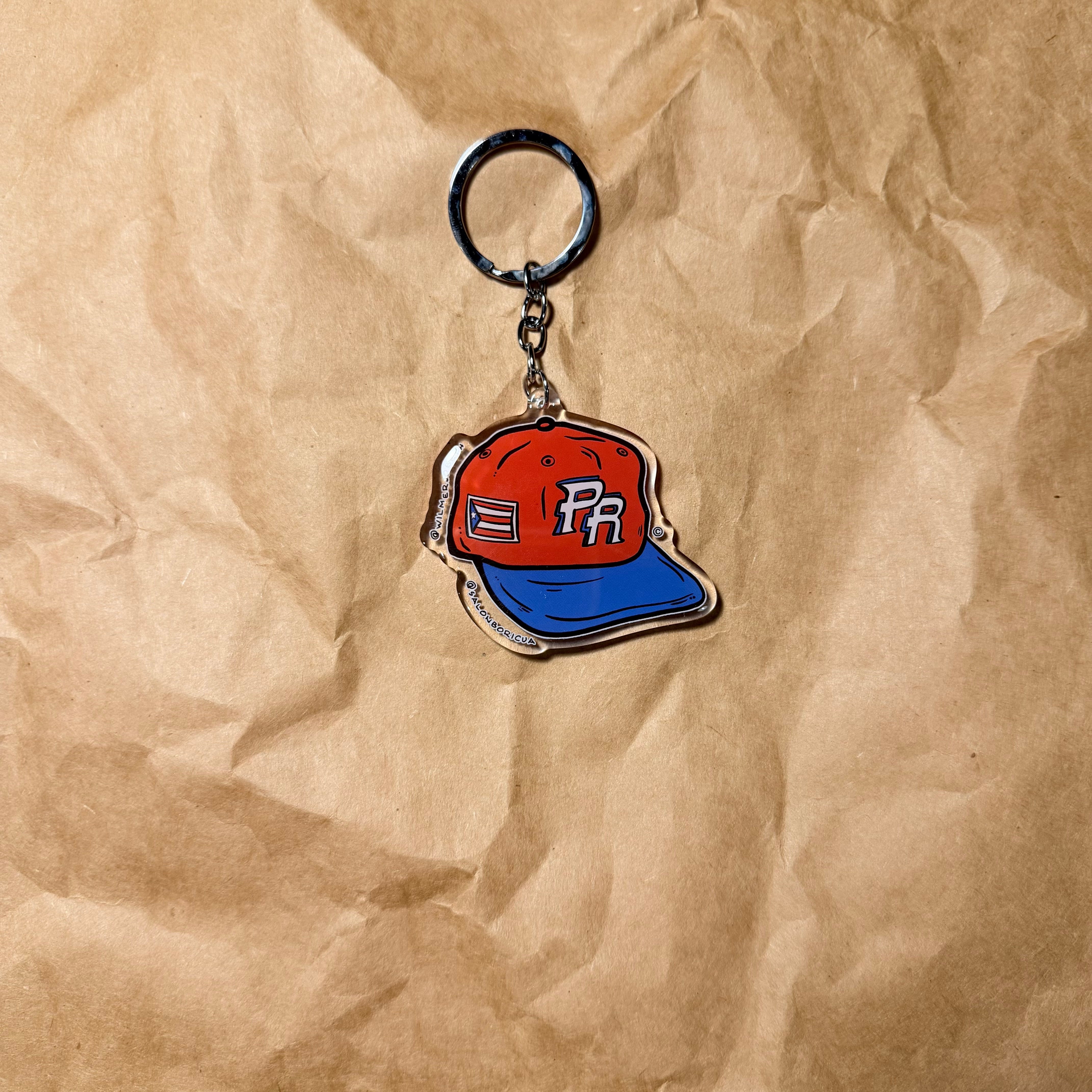 Keychain: Gorra de PR - Roja (Keychain)