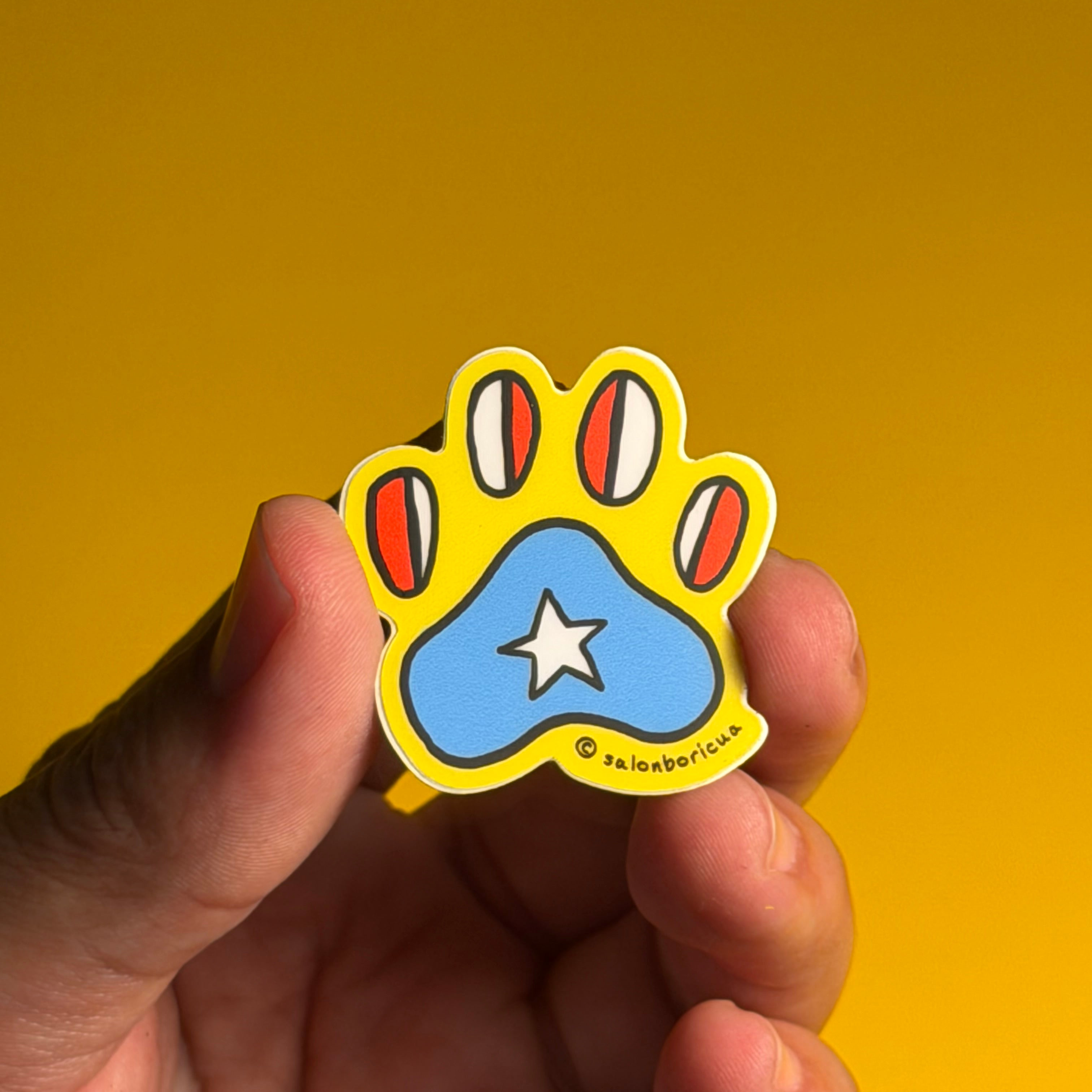 Mini Sticker: Huellita (Premium Sticker)