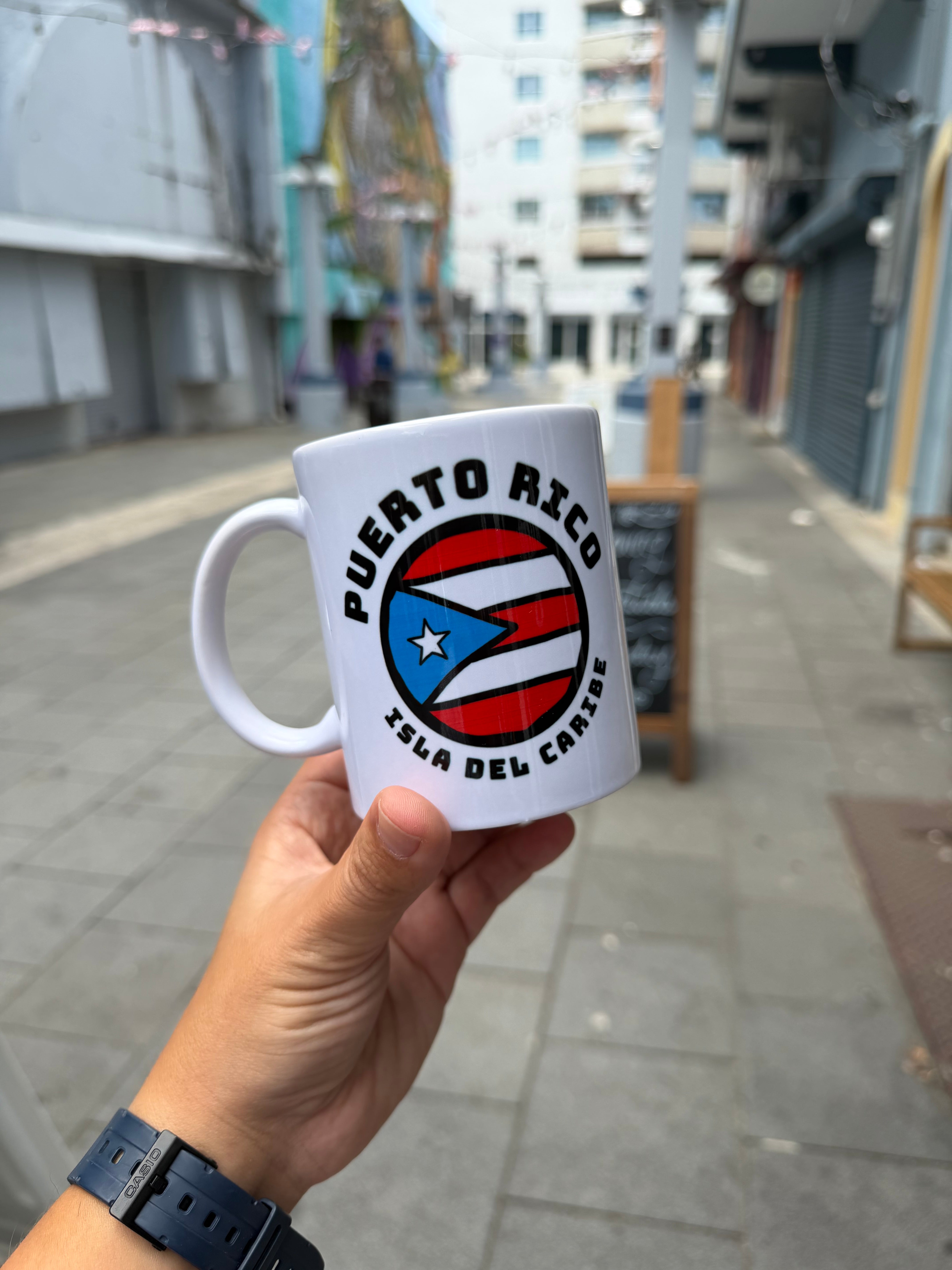 Taza: Puerto Rico: Isla del Caribe (Mug)