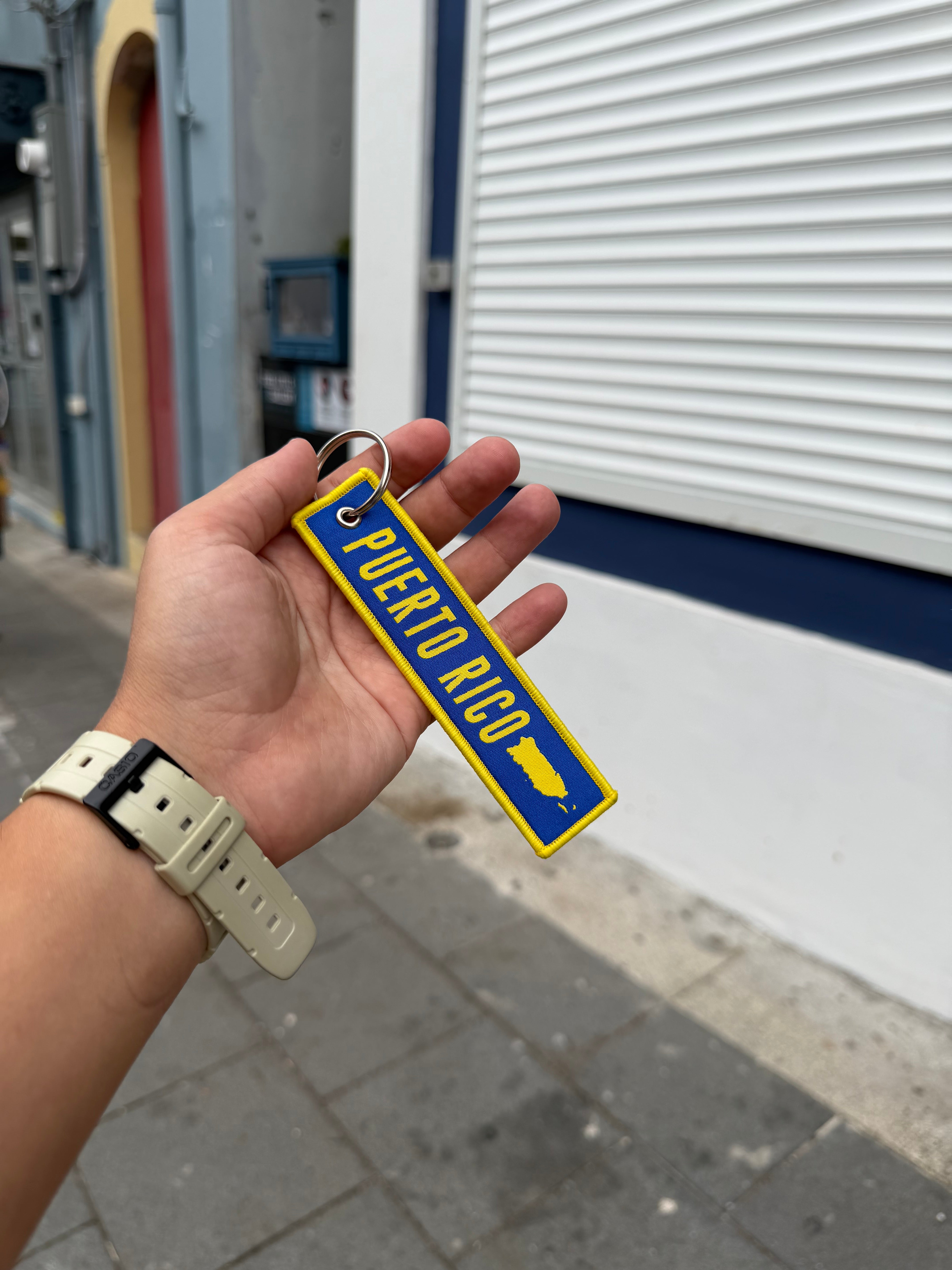 Llavero: Puerto Rico Archipiélago - Blue (Keytag)