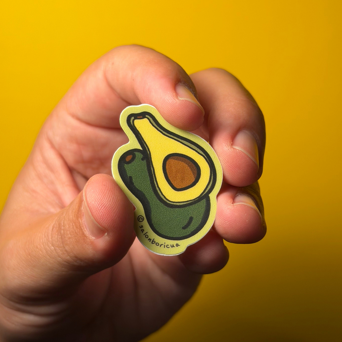 Mini Sticker: Aguacate (Premium Sticker)