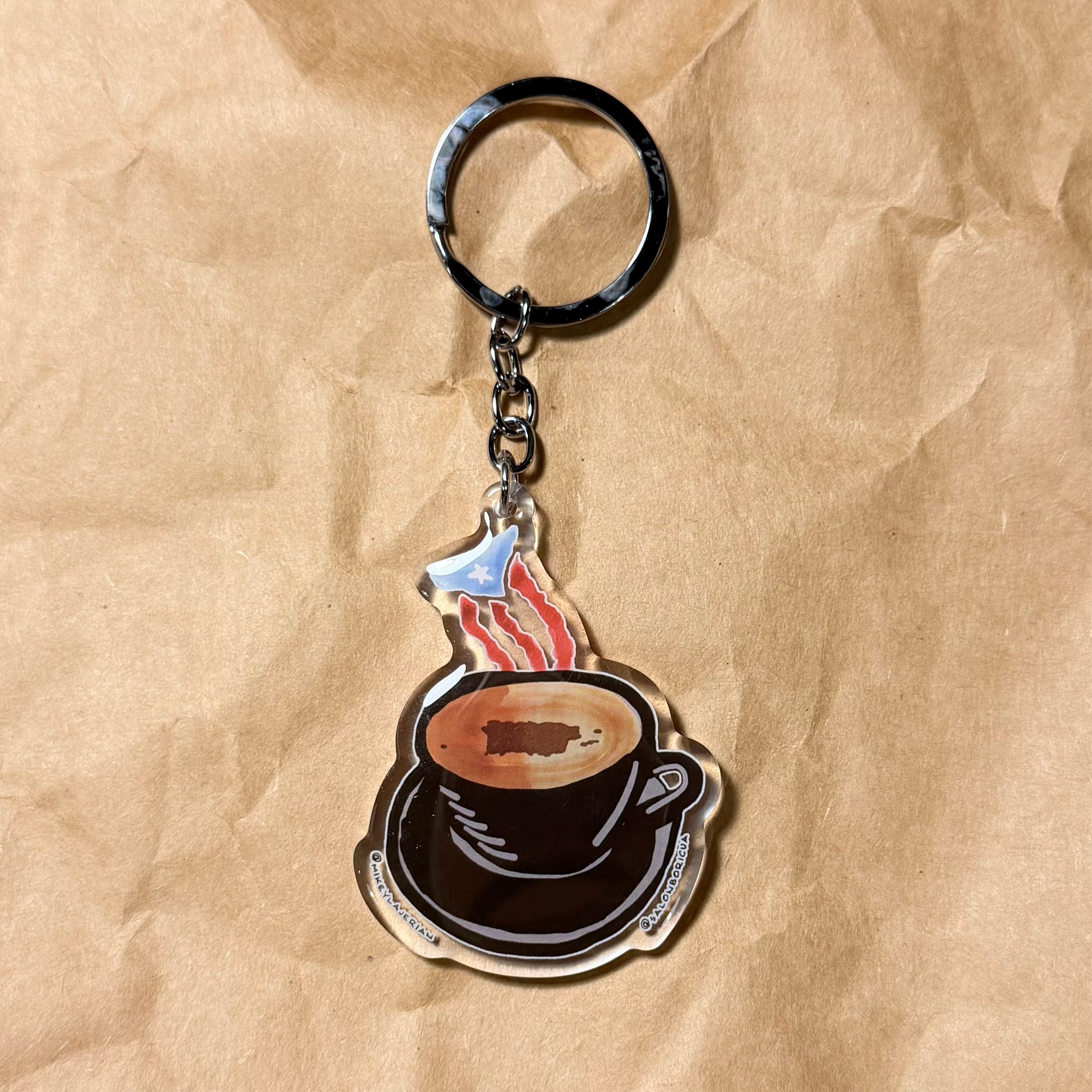 Keychain: Mi Taza de Café (Keychain)