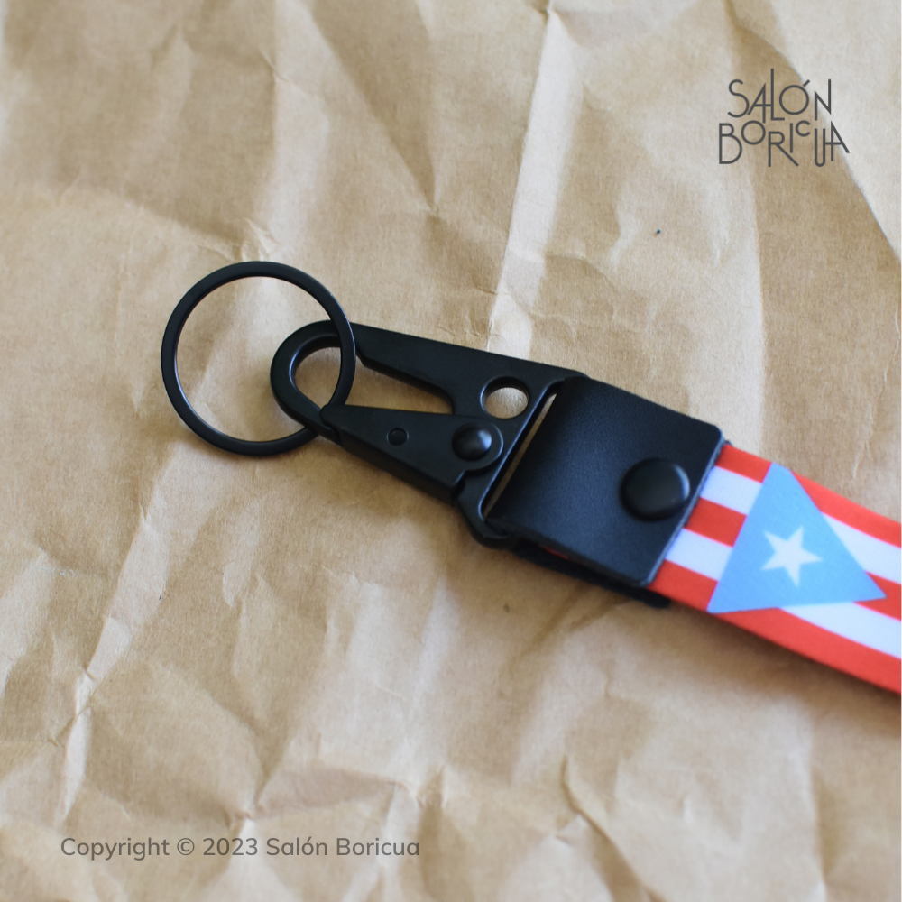 PR Flag - Sky Blue (Wrist Lanyard)