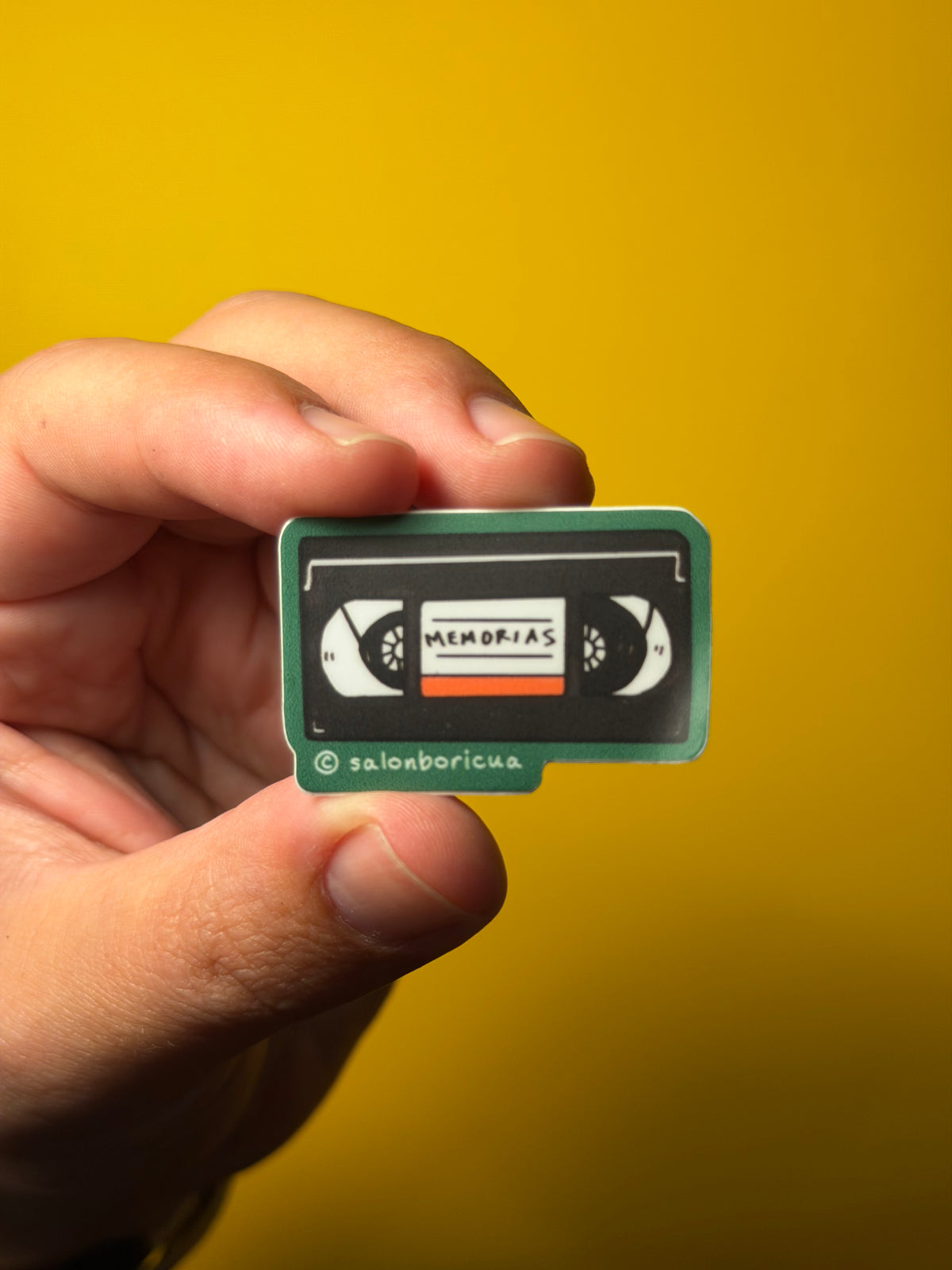Mini Sticker: Pelicula VHS (Premium Sticker)