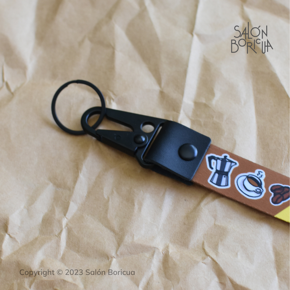 Café/Taza/Greca (Wrist Lanyard)