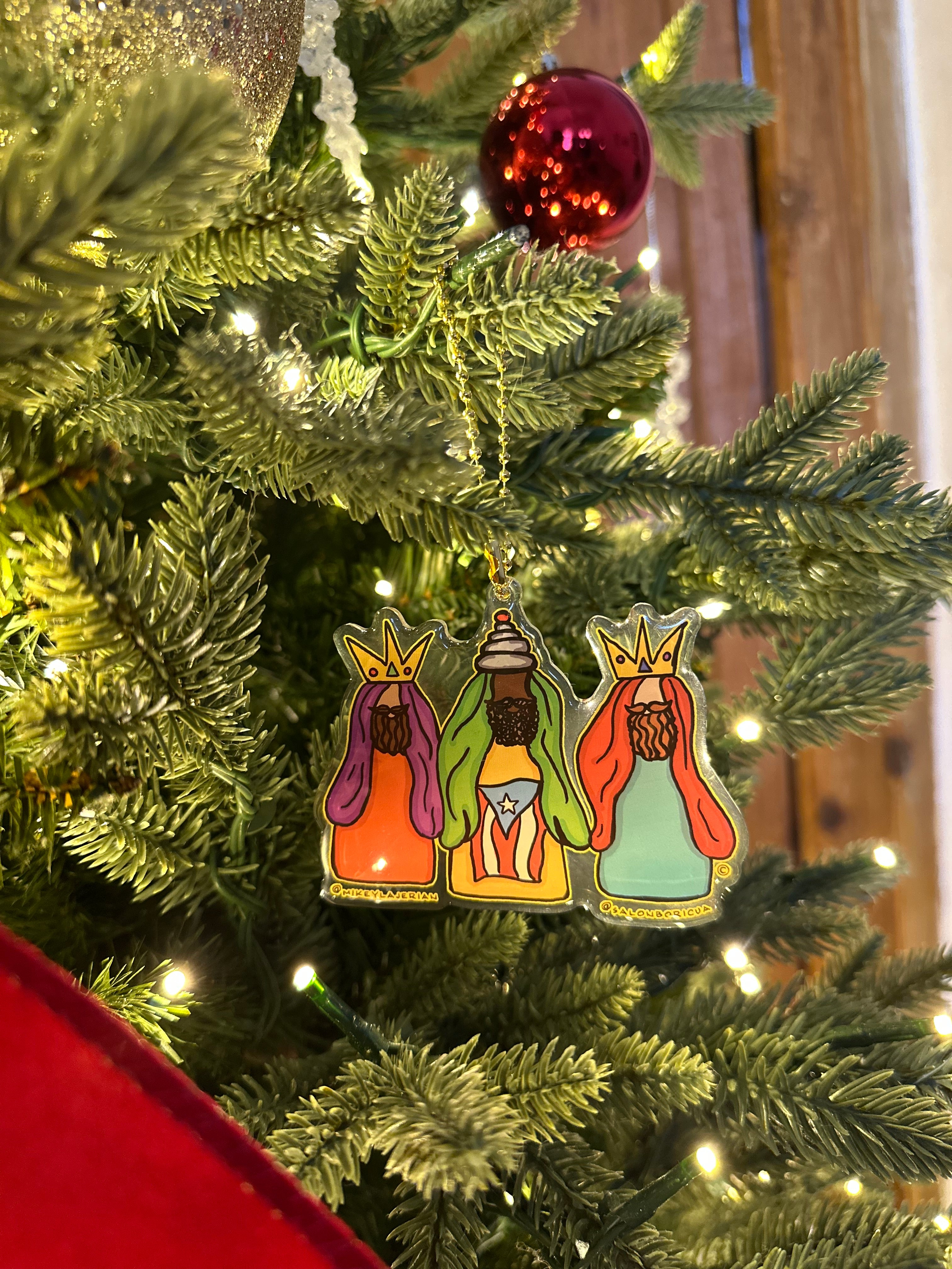 Adorno: Reyes Magos #2 (Acrylic Christmas Ornament)