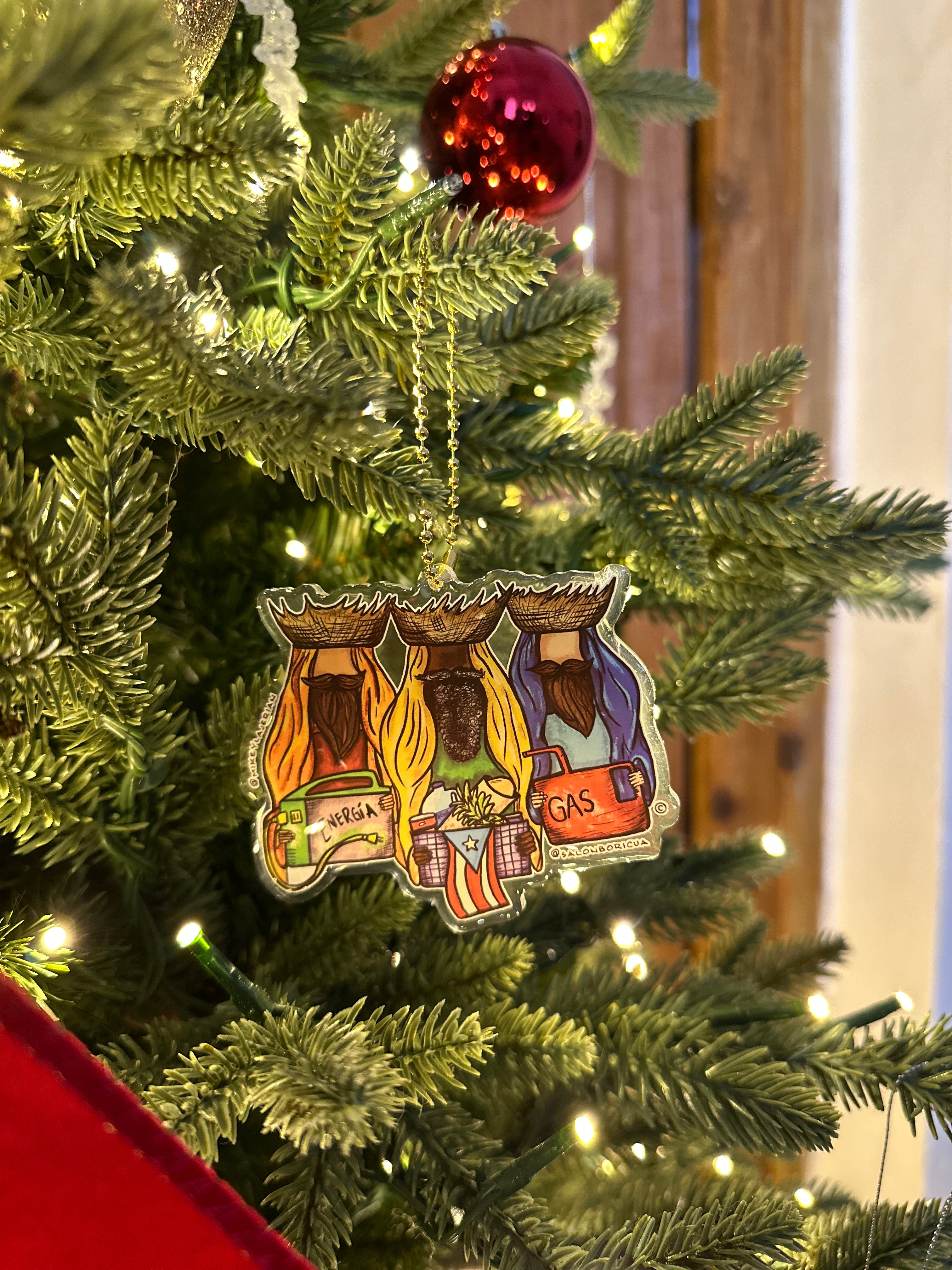 Adorno: Reyes Magos en Resistencia #4 (Acrylic Christmas Ornament)