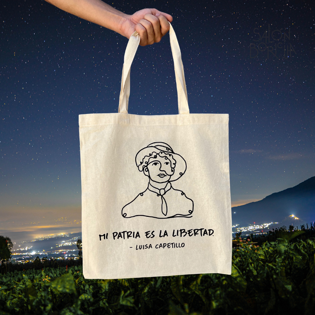 Tote Bag: Luisa Capetillo - Mi Patria Es la Libertad (Tote Bag)