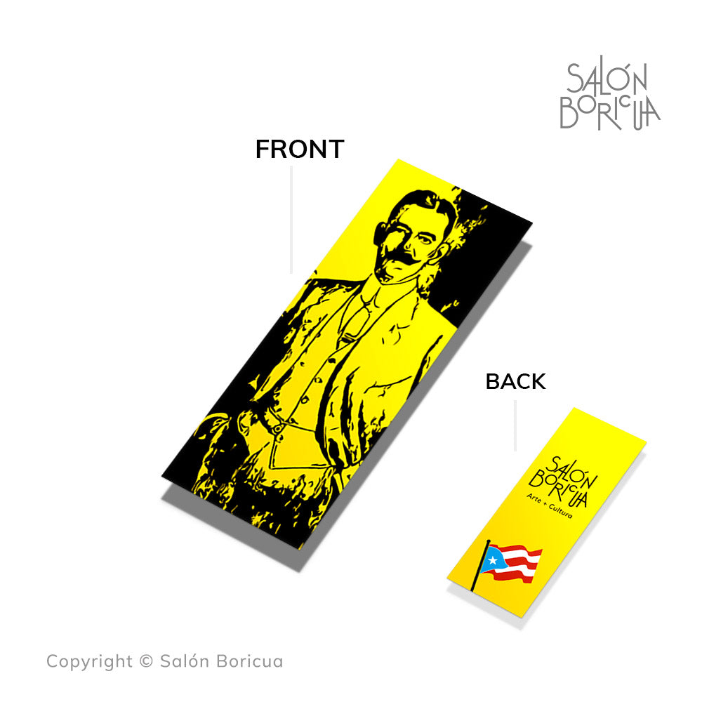 Bookmark: #12 José de Diego - Amarillo (Marcador)