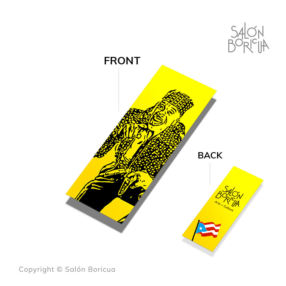 Bookmark: #14 Juan Boria - Amarillo (Marcador)