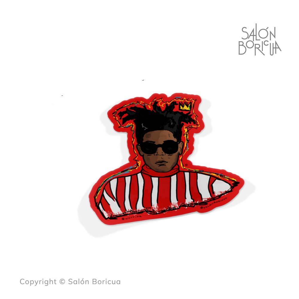 Jean-Michel Basquiiat (Premium Sticker)