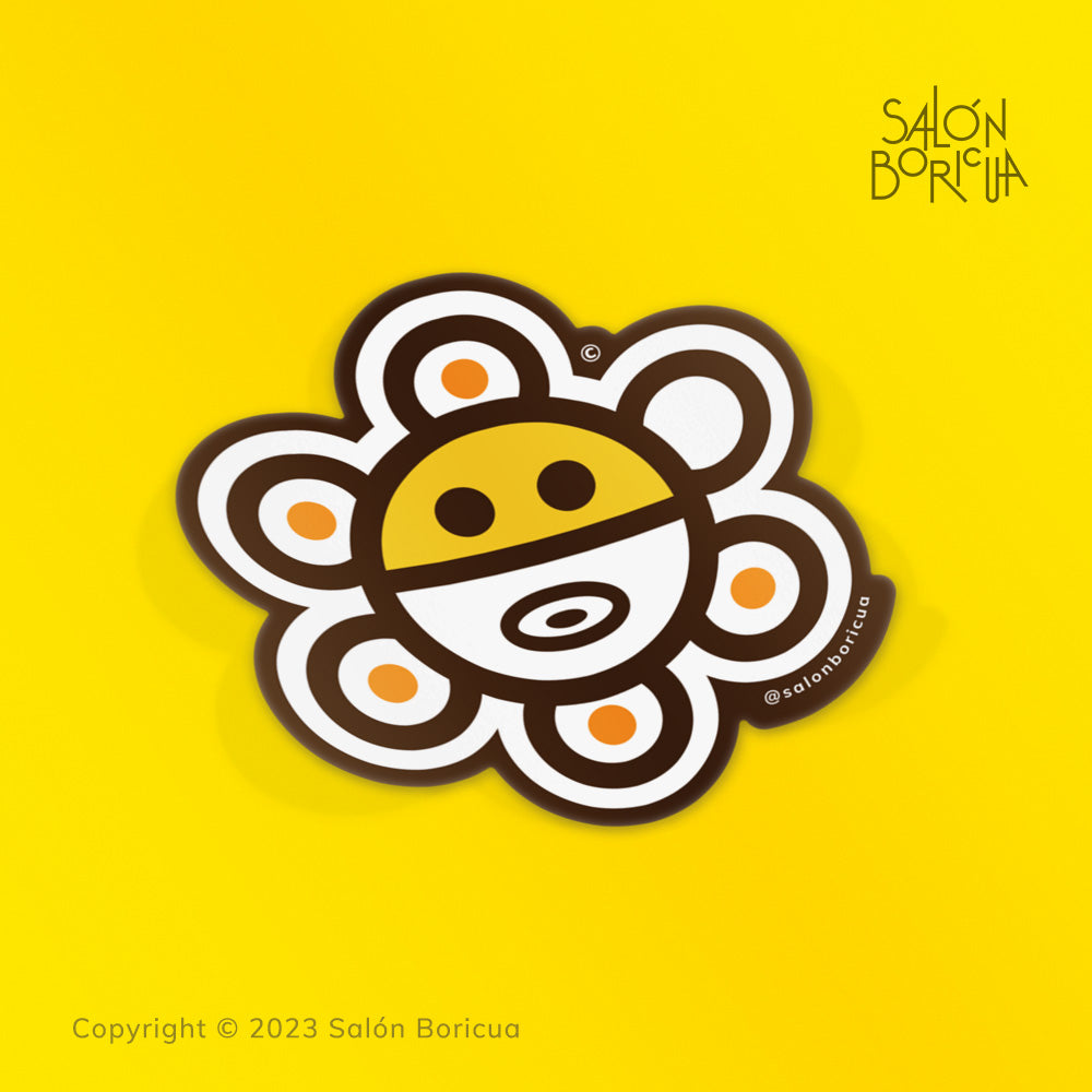 Sol Taíno (Premium Sticker)