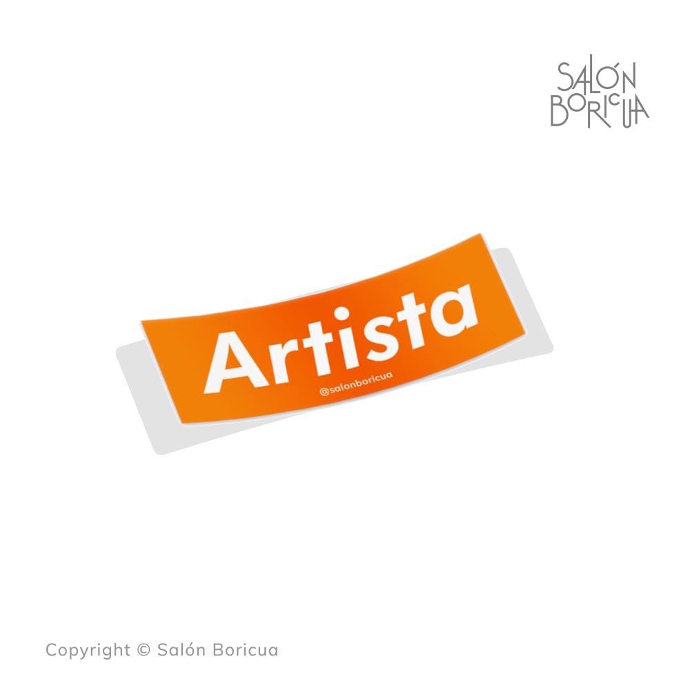 Artista Box Logo 4" (Premium Sticker)