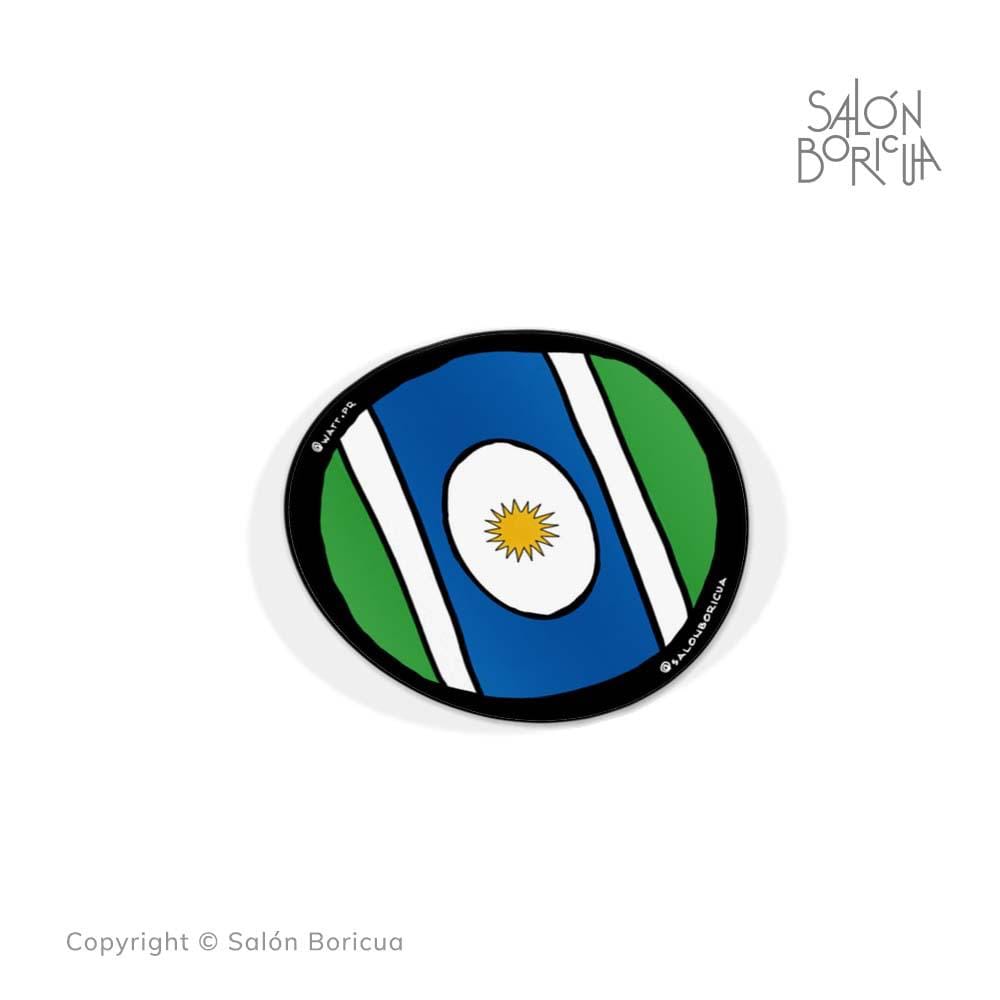 Bandera: Orocovis Rounded #55 (Premium Sticker)