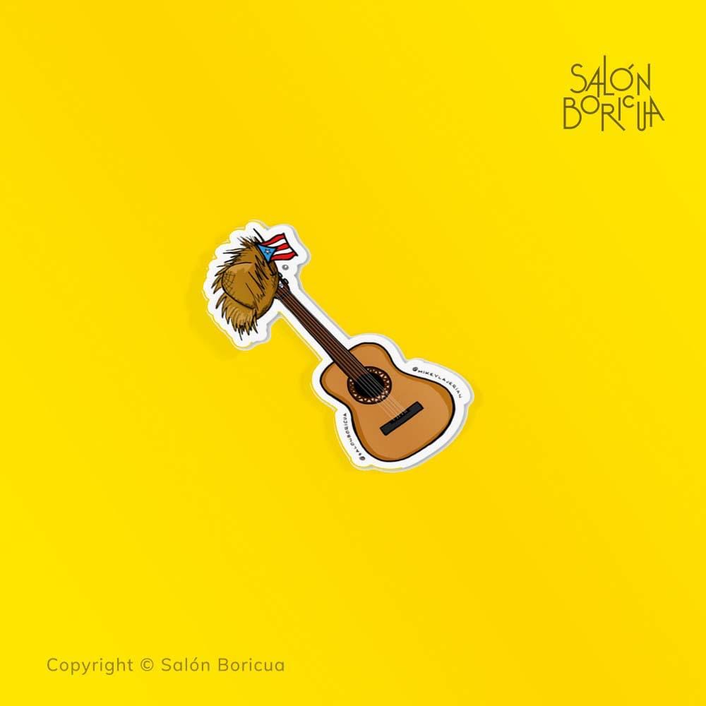 La Guitarra Jíbara (Premium Sticker)