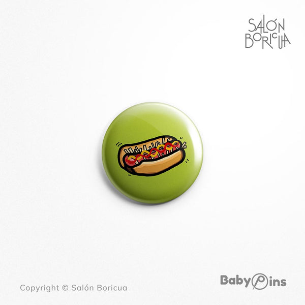 Pin: #32 Hot Dog - Con Todo (BabyPins™)