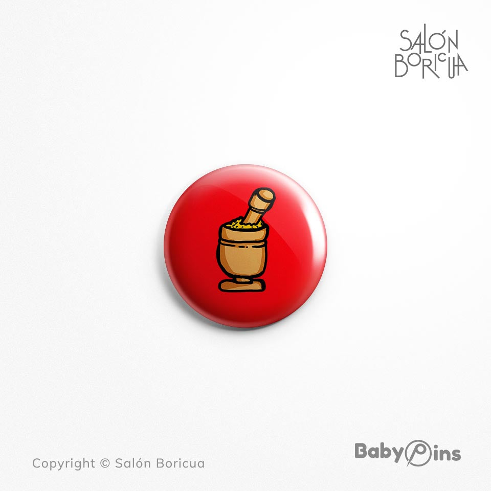 Pin: #46 Mofongo en Pilón (BabyPins™)