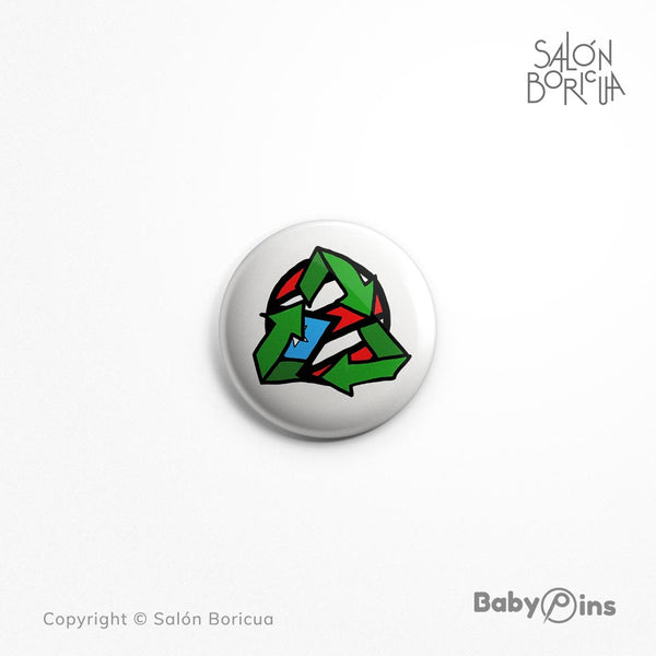 Pin: #66 PR Reciclaje (BabyPins™)