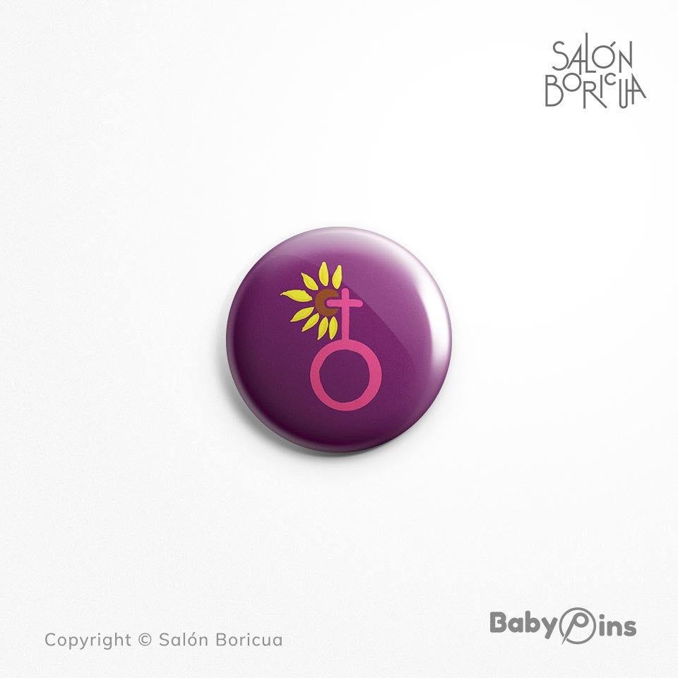 Pin: #80 Símbolo de Mujer (BabyPins™)