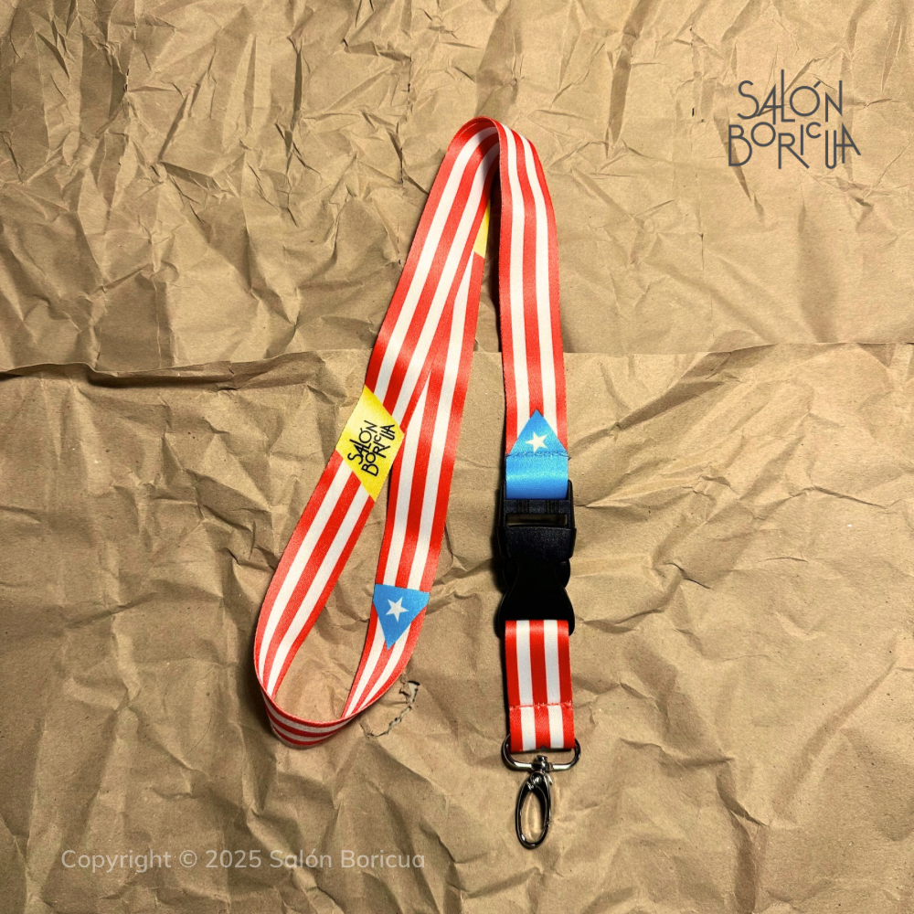Official SB PR Flag - Sky Blue (Lanyard)