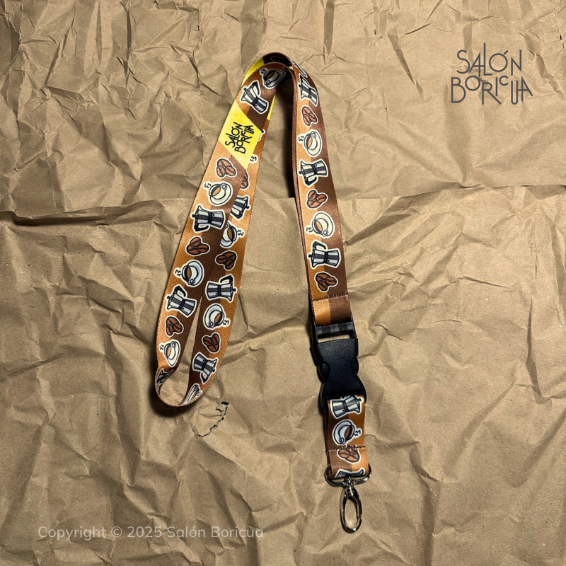 Greca + Taza + Café - Coffee (Lanyard)