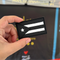 Parcho PVC/Velcro: Bandera de Puerto Rico rectangular - Black (Patch)