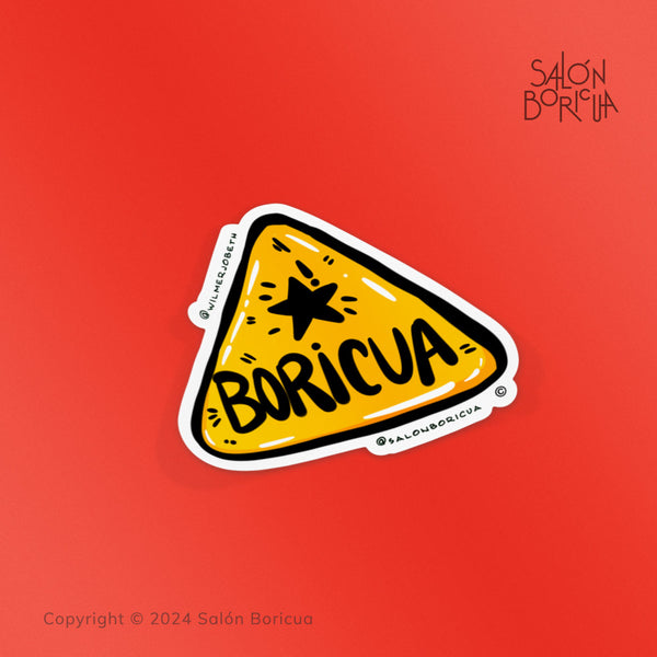 Boricua Alert Sign (Premium Sticker)