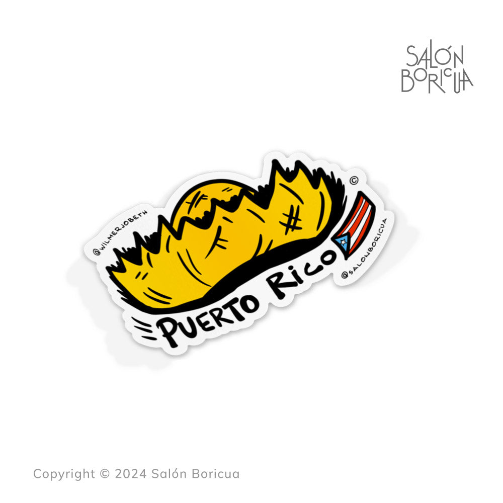 Pava Puerto Rico (Premium Sticker) – Salón Boricua