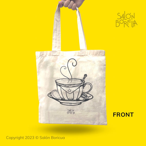 Tote Bag: Taza y Galletas (Tote Bag)