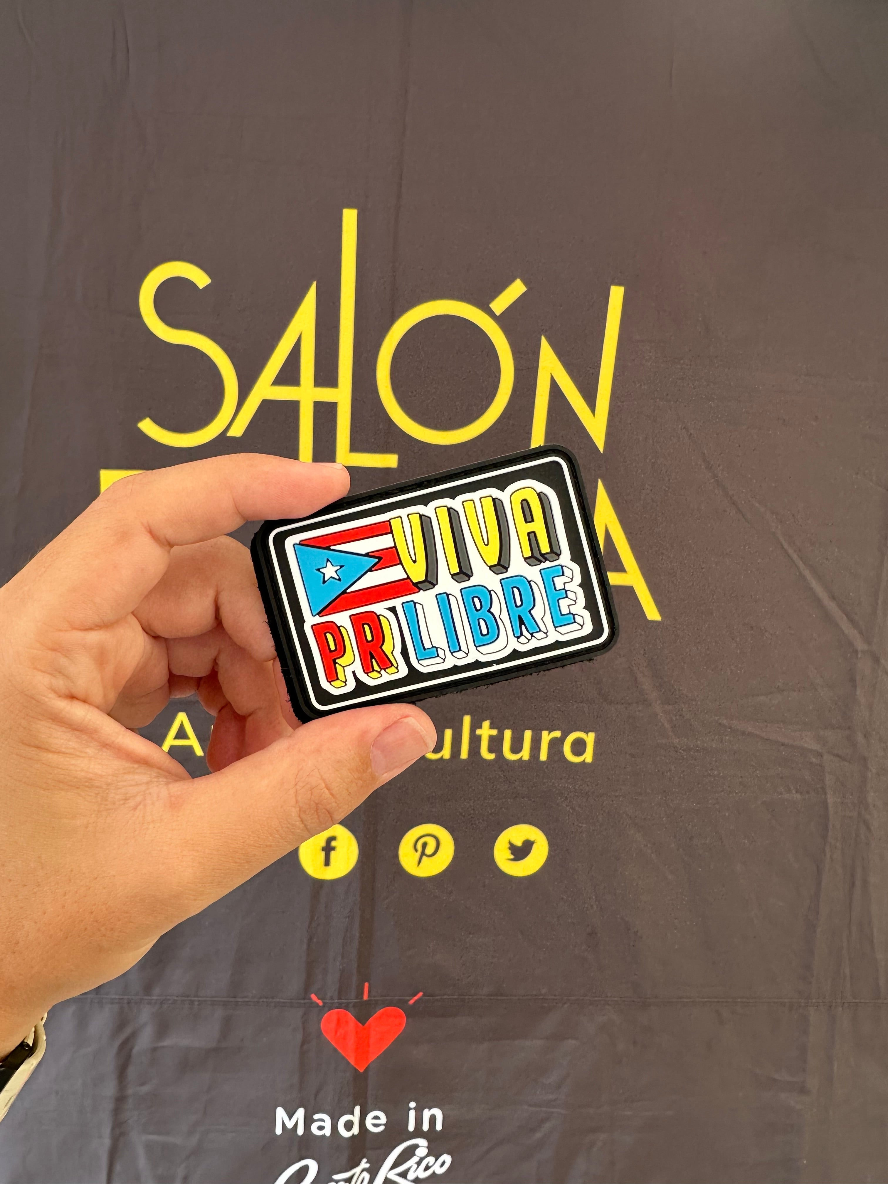 Parcho PVC/Velcro: Viva PR Libre (Patch)
