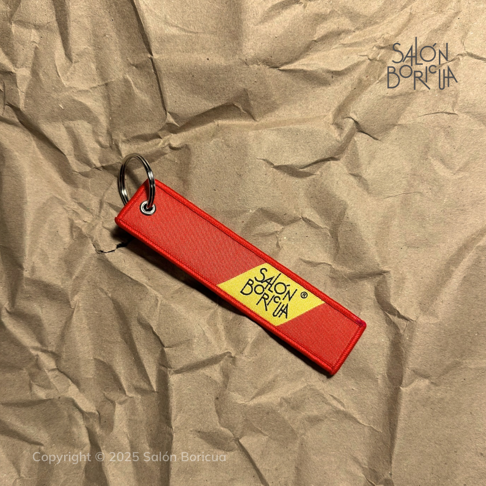 Llavero: Puerto Rico Archipiélago - Red (Keytag)