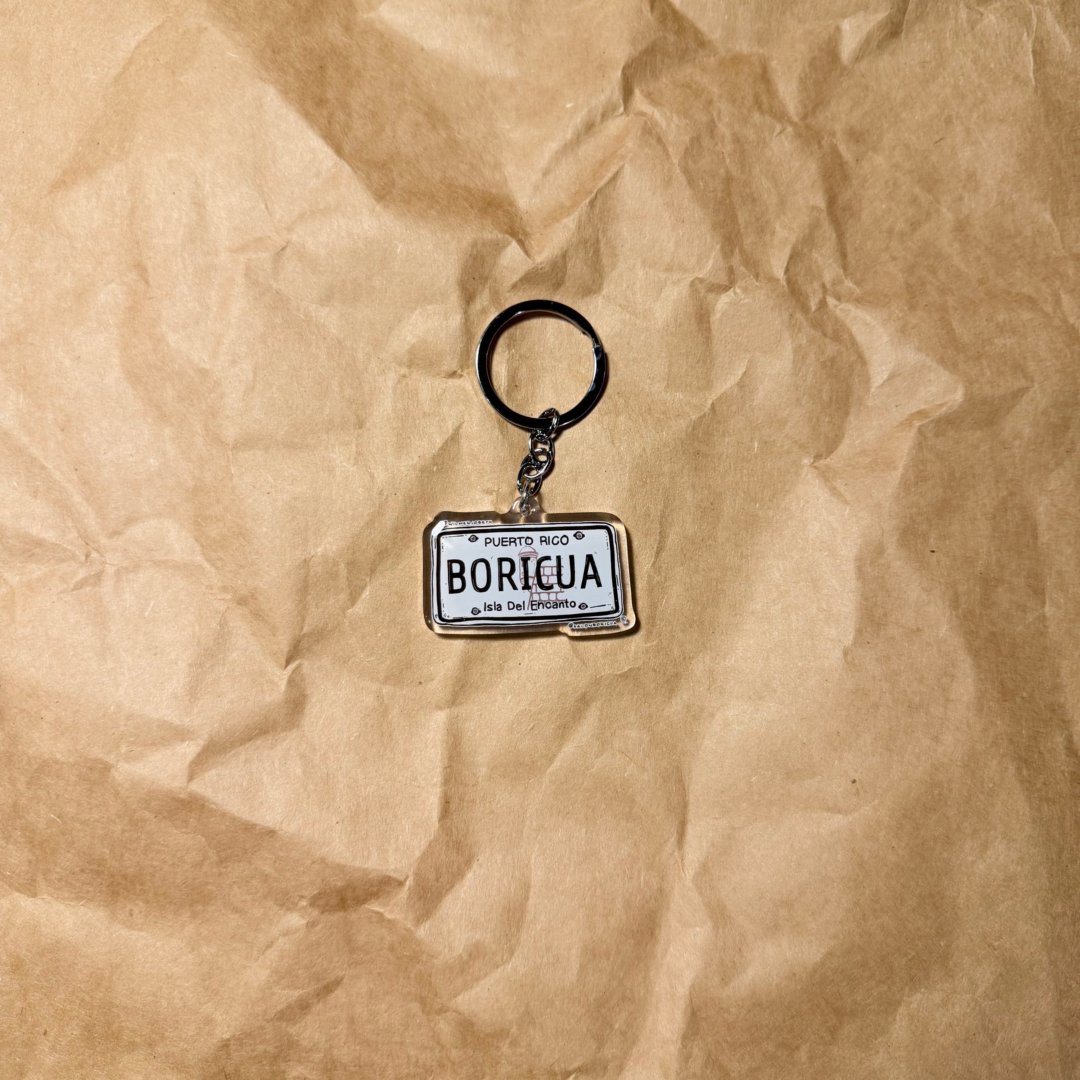 Keychain: Tabilla Boricua Clásica (Keychain)
