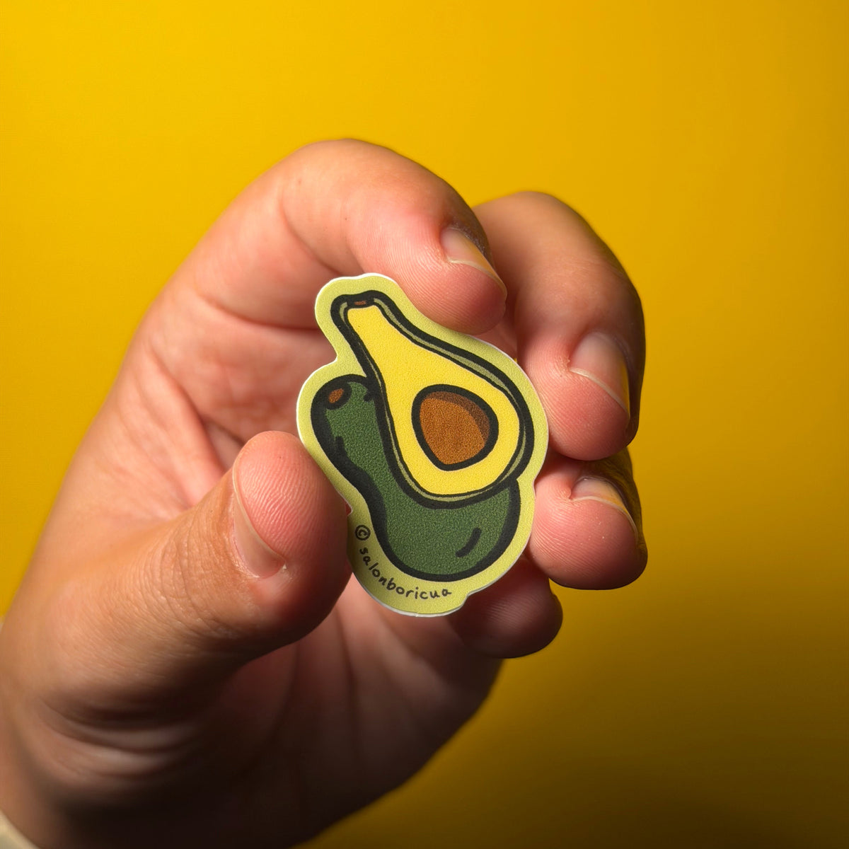Mini Sticker: Aguacate (Premium Sticker)