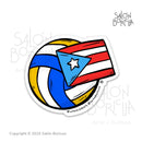 Bola de Voleibol- Volleyball (Premium Sticker)