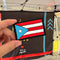 Parcho PVC/Velcro: Bandera de Puerto Rico rectangular - Sky Blue (Patch)