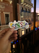 Fiestas de la Calle San Sebastián (Premium Sticker)