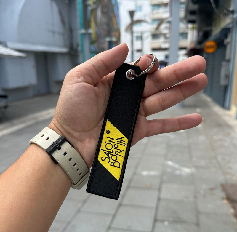 Llavero: Puerto Rico Black Resistance Flag (Keytag)
