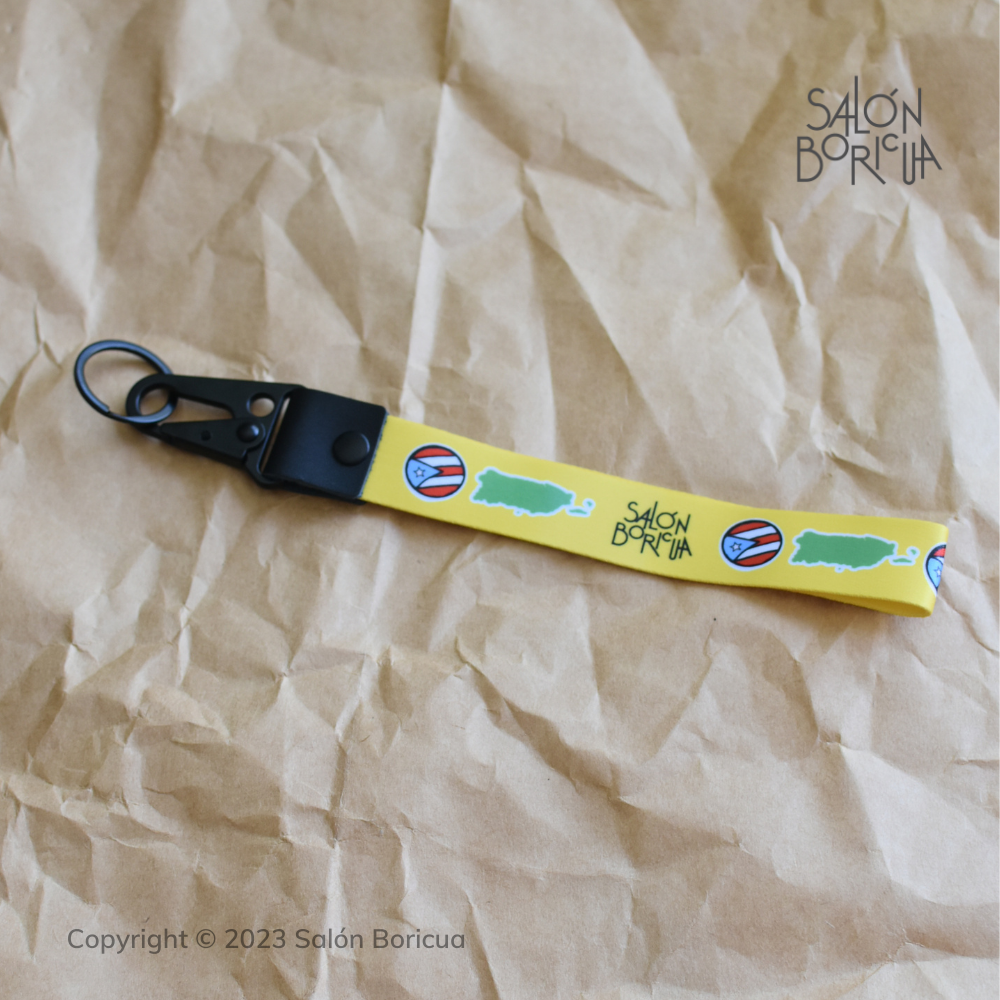 PR Map/Flag (Wrist Lanyard)