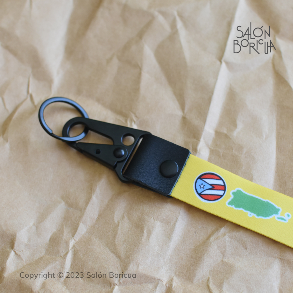 PR Map/Flag (Wrist Lanyard)