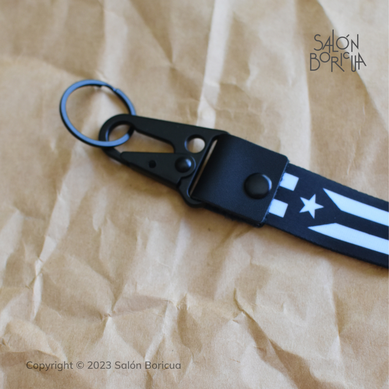 PR Flag - Black (Wrist Lanyard)