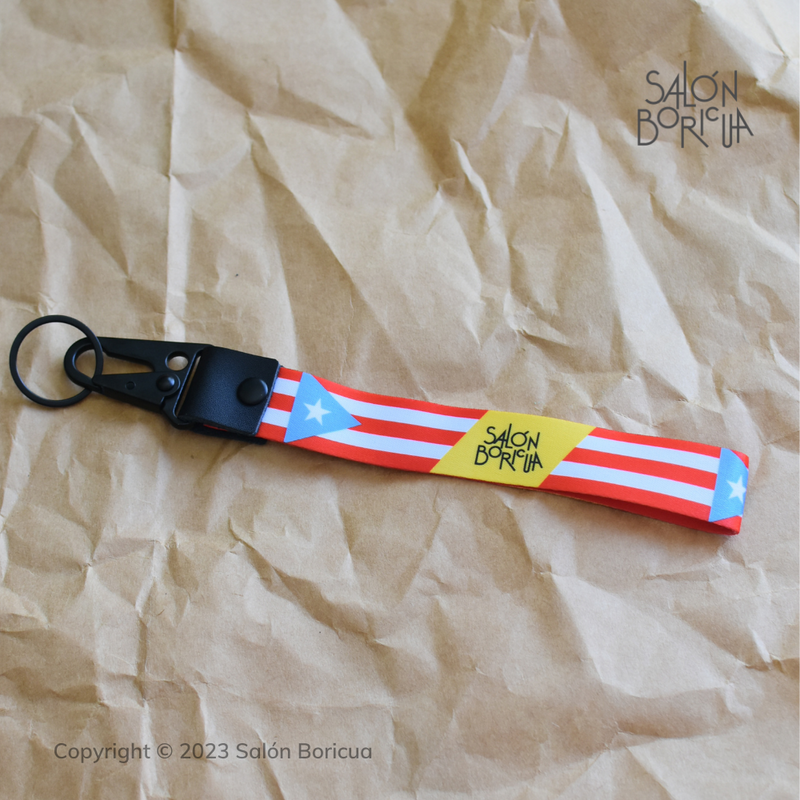 PR Flag - Sky Blue (Wrist Lanyard)