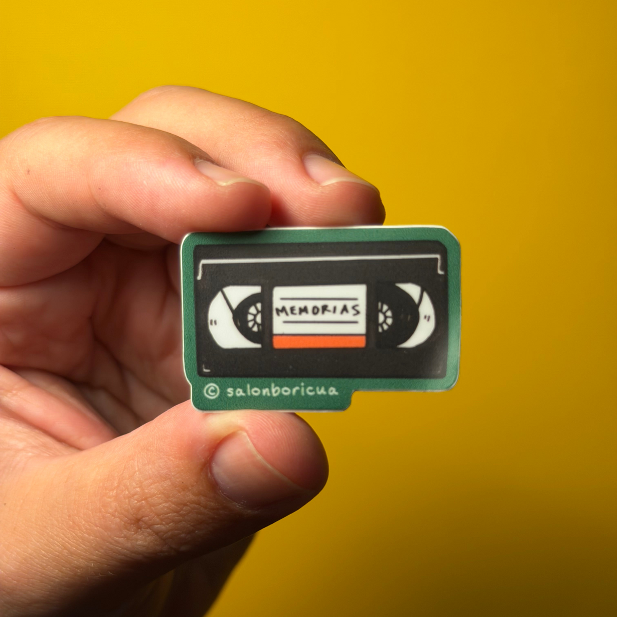 Mini Sticker: Pelicula VHS (Premium Sticker)