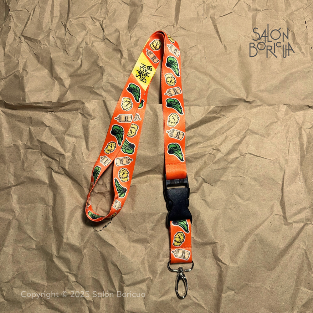 Orange Plátano/Tostón/Mayoketchup (Lanyard)