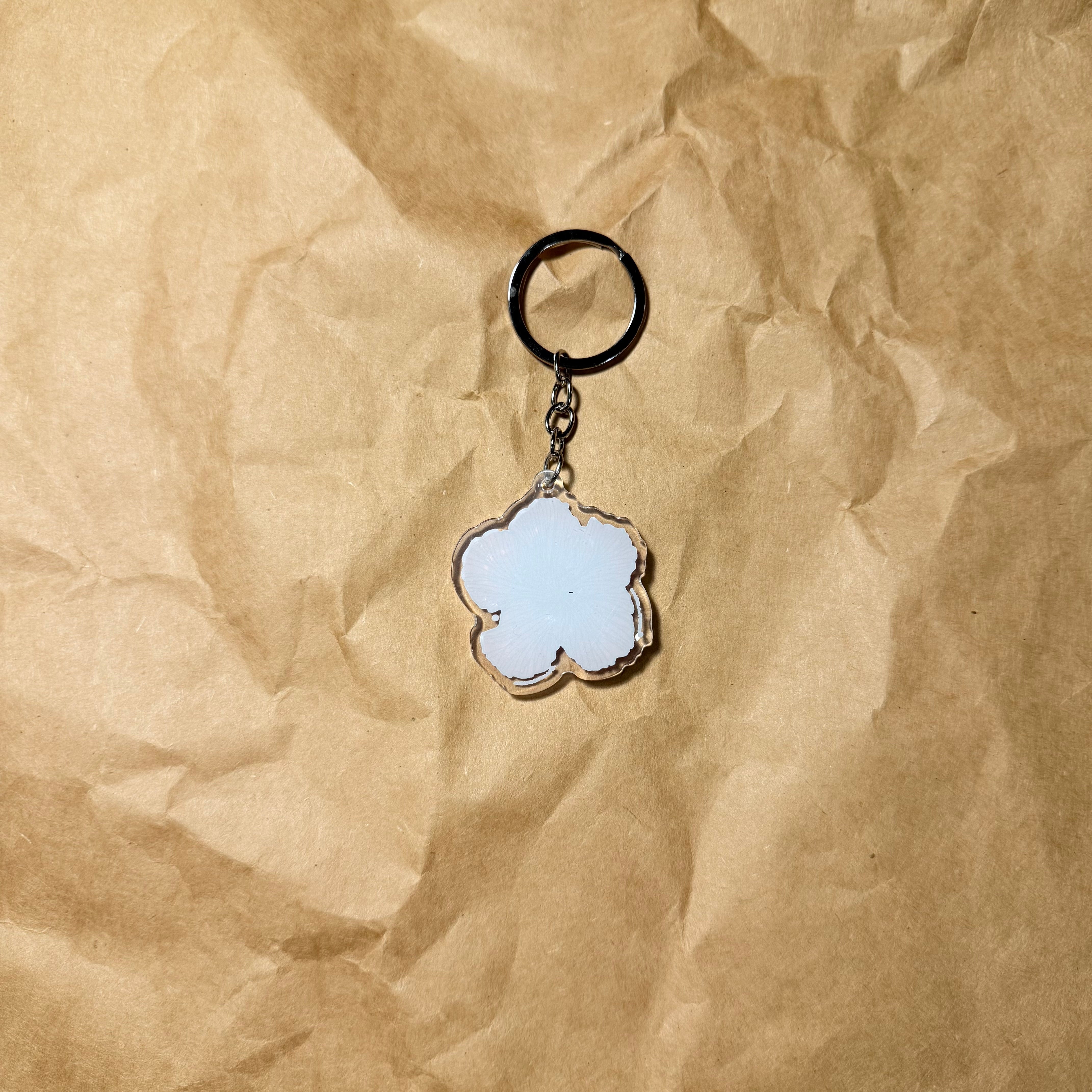 Keychain: Flor de Amapola Roja (Keychain)