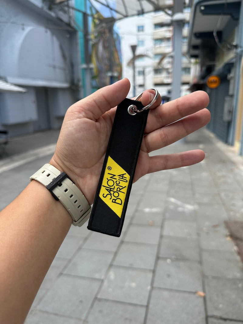 Llavero: Puerto Rico Black Resistance Flag (Keytag)