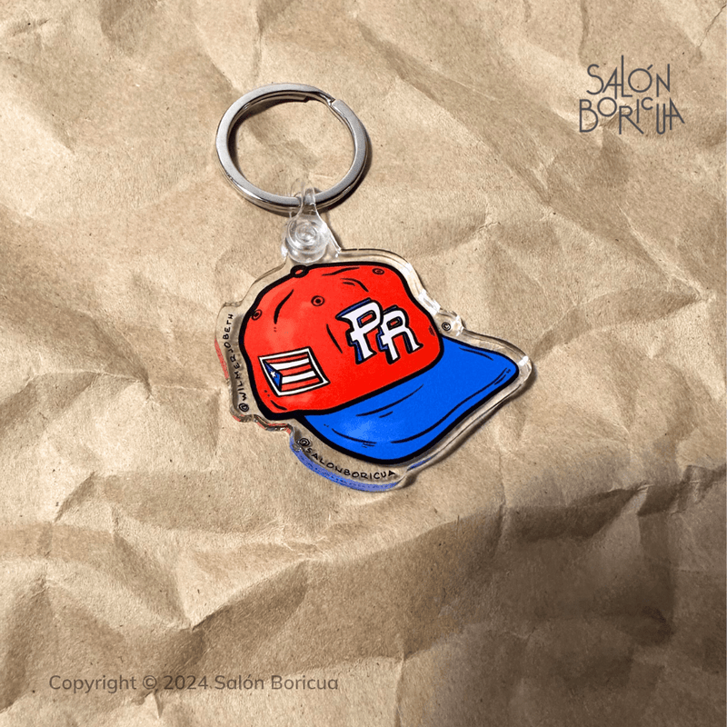 Keychain: Gorra de PR - Roja (Keychain)