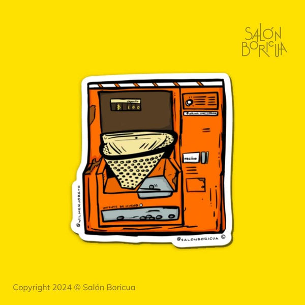 Máquina Vieja de Peaje (Premium Sticker)