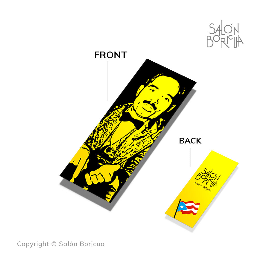 Bookmark: #3 Pedro Albizu Campos: El Maestro - Amarillo (Marcador)
