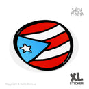 XL Sticker: PR Rounded - Sky Blue (XL Premium Sticker)